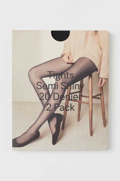 2-pack 20 Denier Tights | H&M (US + CA)