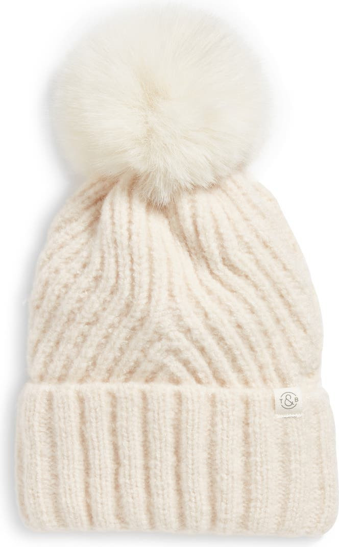 Faux Fur Pom Beanie | Nordstrom | Nordstrom