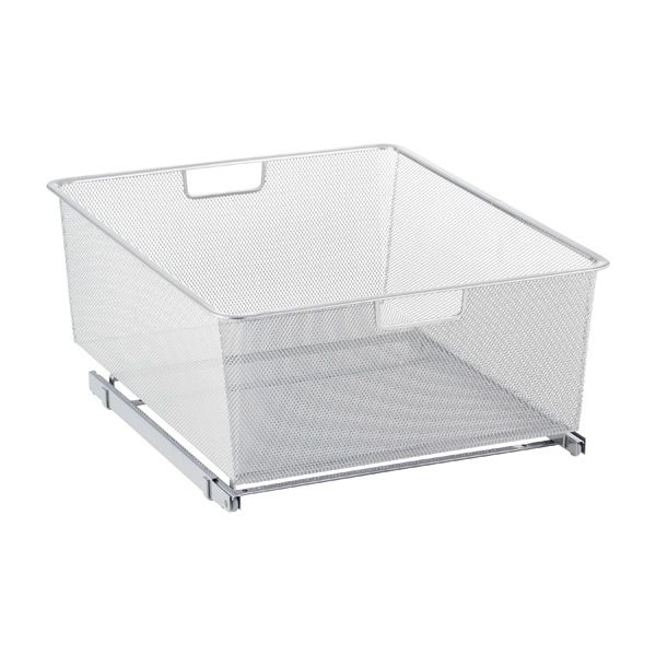 Elfa Mesh Pull-Out Cabinet Drawers | The Container Store