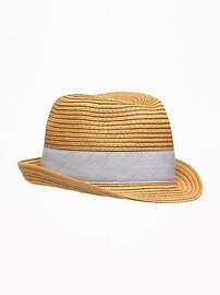 Straw Fedora for Baby | Old Navy US