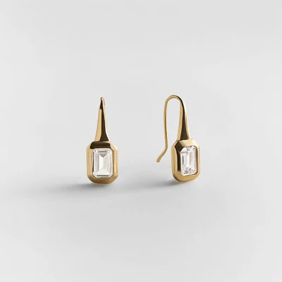 Frances Crystal Drop Earrings | BaubleBar