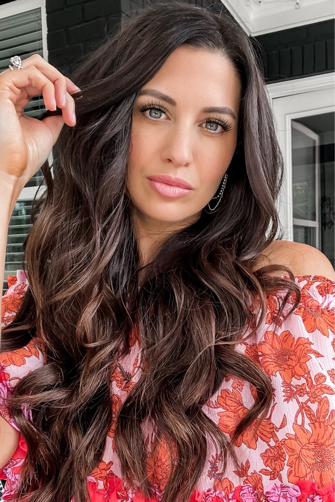 Make up, natural  make up, summer glow, easy make up, contour, blush, lipstick, mascara, hair, hair extensions 

#LTKbeauty