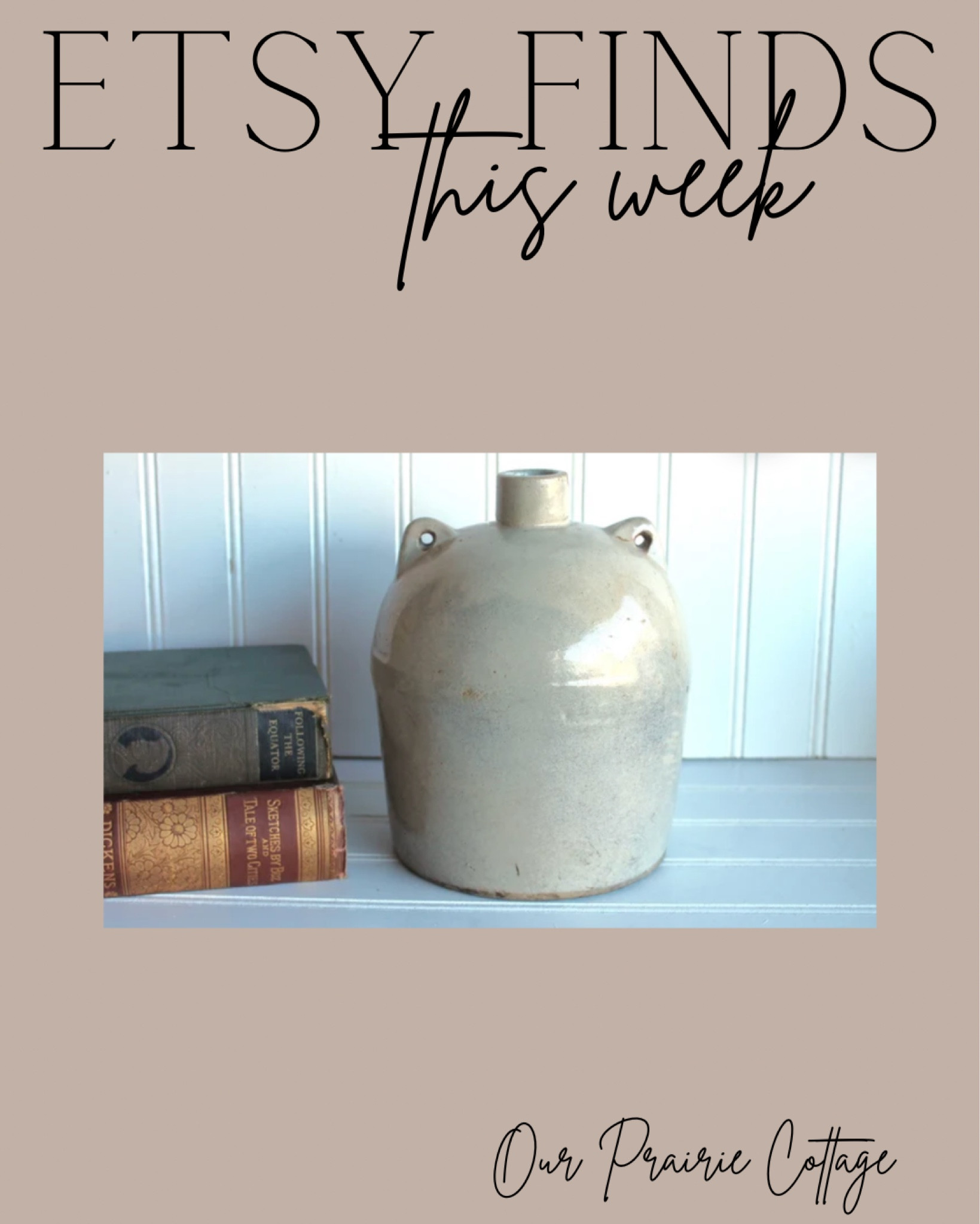 Etsy finds!! Antique pottery 

#LTKhome #LTKstyletip