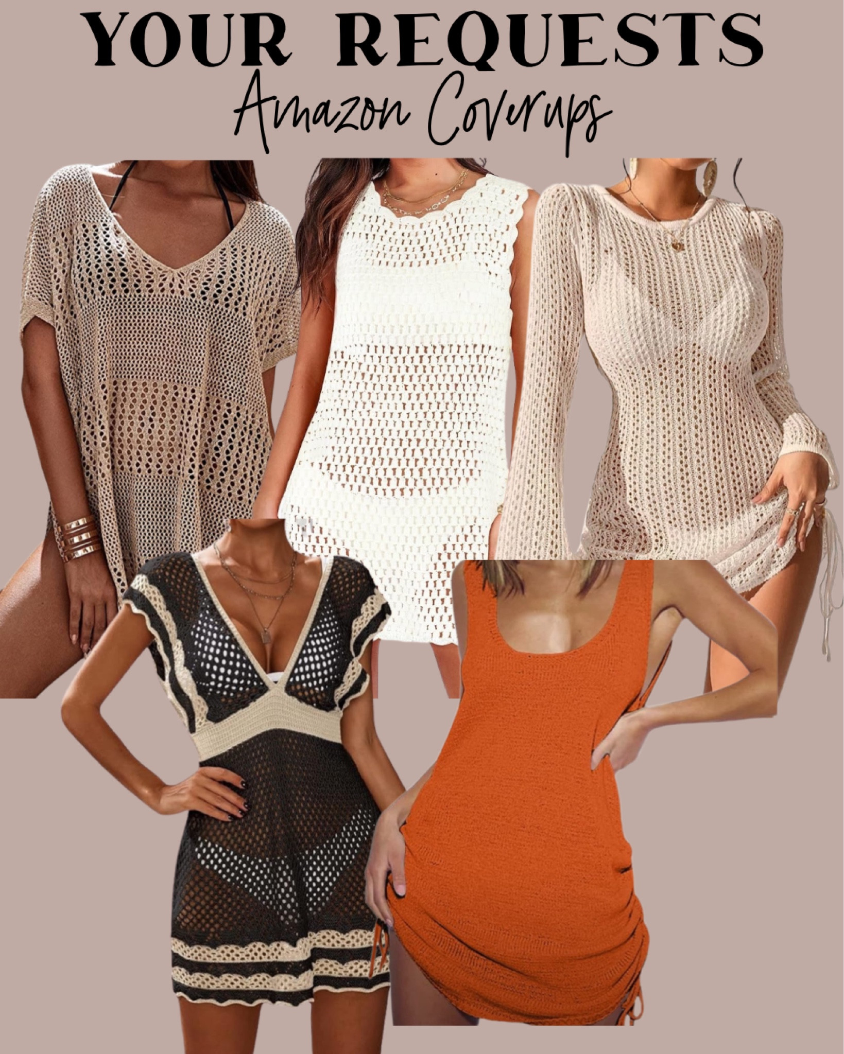 Amazon coverups beach resort. Vacation 

#LTKswim #LTKfindsunder100 #LTKsalealert