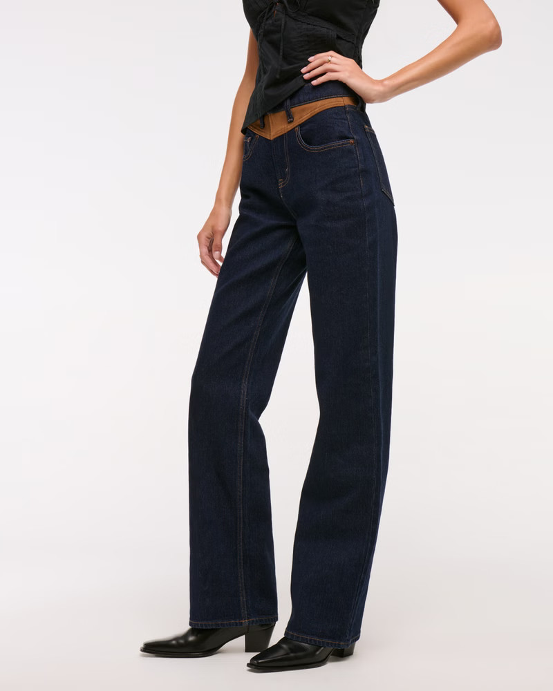 High Rise 90s Relaxed Jean | Abercrombie & Fitch (US)