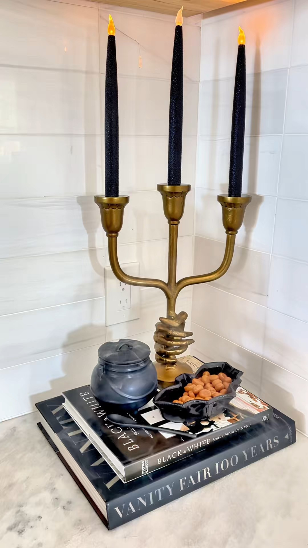 Spooky Centerpiece Idea 🧙🏼

Follow me @theshannykate_style for more daily inspo

✨🎃 A bubbling cauldron that smokes, glows, and spills over with eerie magic makes the perfect Halloween centerpiece. Surrounded by cobwebs, candles, and mini pumpkins, it’s equal parts spooky and enchanting. 🧙‍♀️

#HalloweenDecor #HalloweenCenterpiece #homedecor

#LTKHome #LTKSeasonal #LTKFindsUnder100