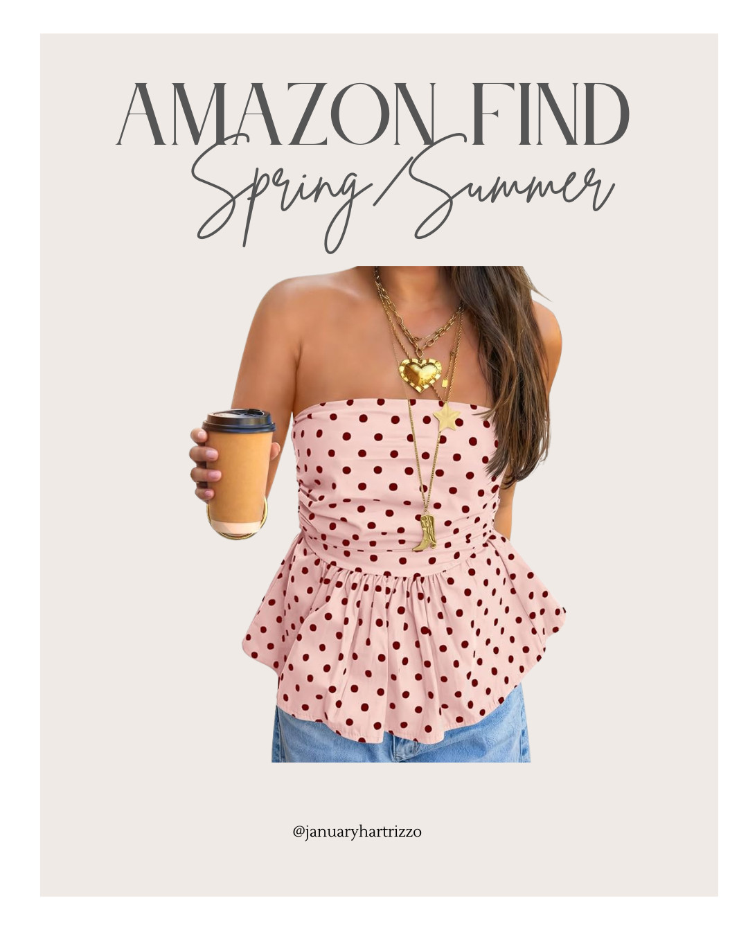 Cutest little pink polka dot peplum top for spring outfits!

spring outfits 2026, spring break outfits, date night outfits, amazon spring tops 

 #LTKootd #LTKPetite #LTKTall