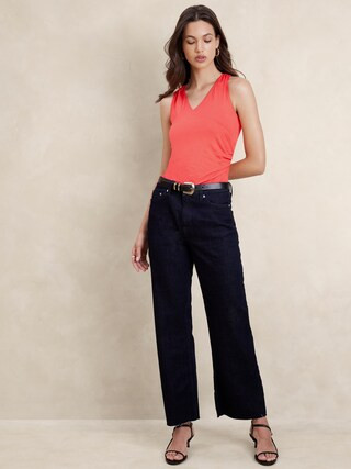 Halter Wrap-Waist Bodysuit | Banana Republic Factory