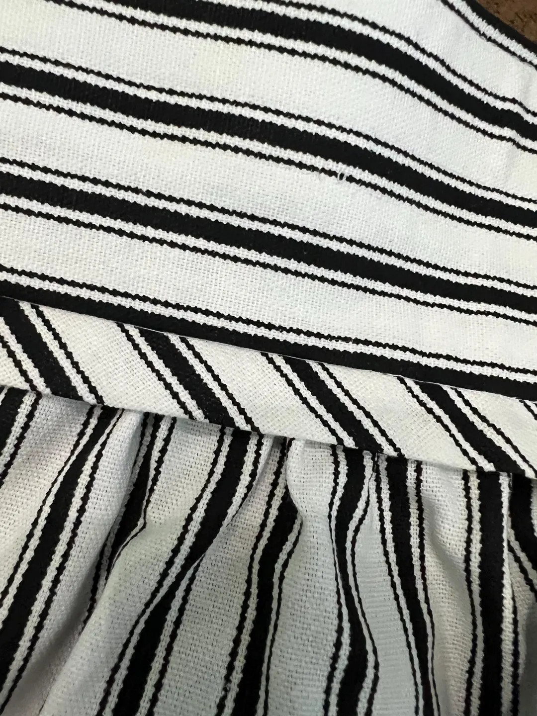 Black and white crisp looking Holiday Christmas, Dorm room sink skirts, ticking sink skirt,  shab... | Etsy (US)