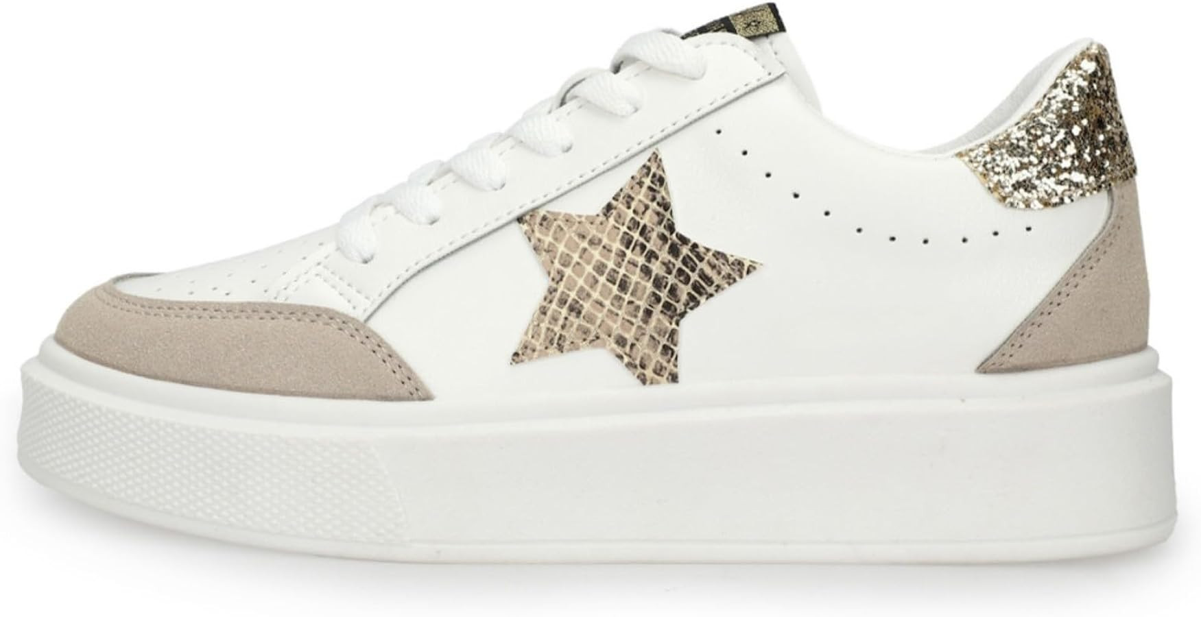 VINTAGE HAVANA Women\u2019s Noy Fashion Platform Sneakers | Casual Lace Up | Low Top | Comfortabl... | Amazon (US)