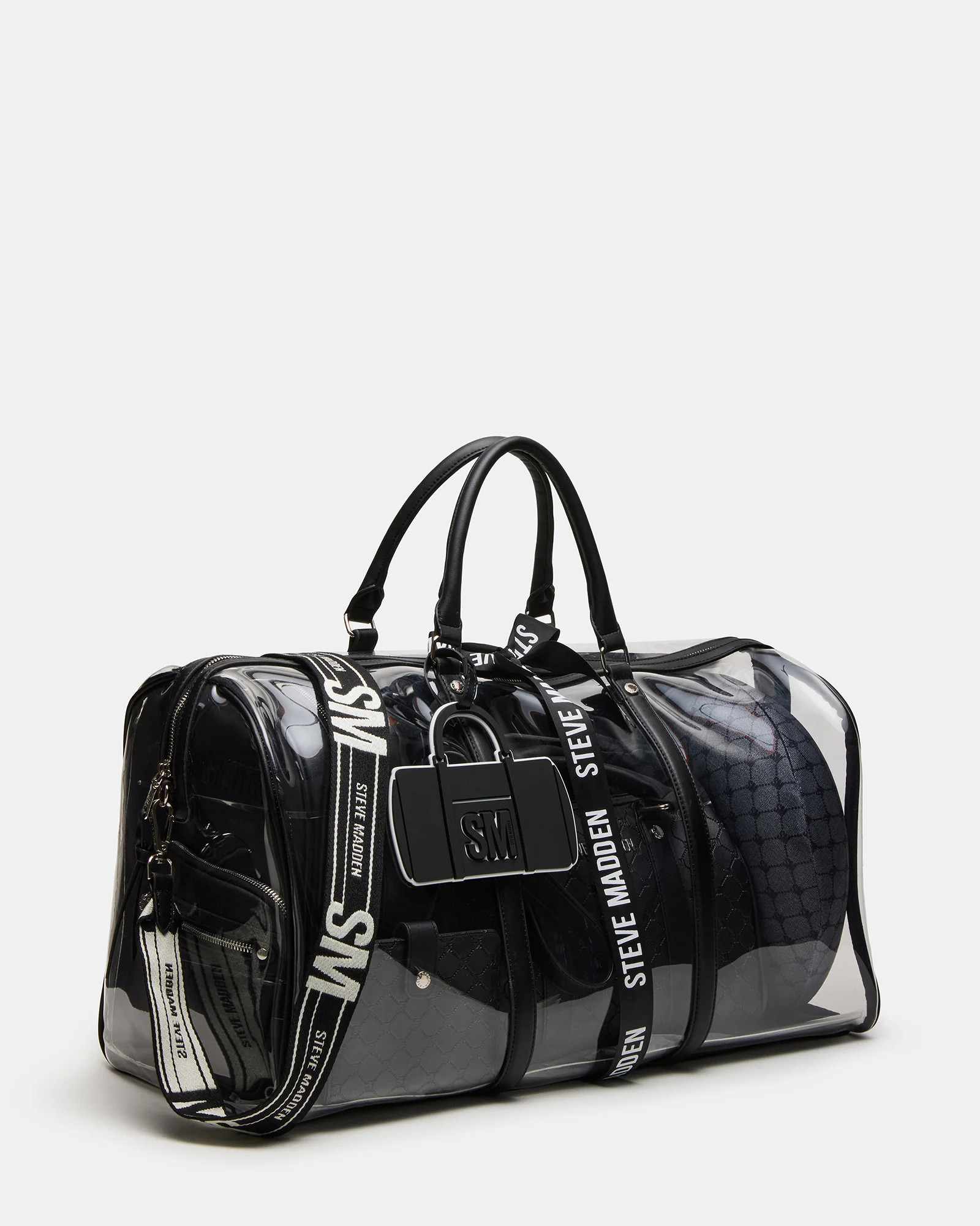 7 PIECE DUFFEL Gift Set Black Women's Travel Bag Gift Set | Steve Madden (US)