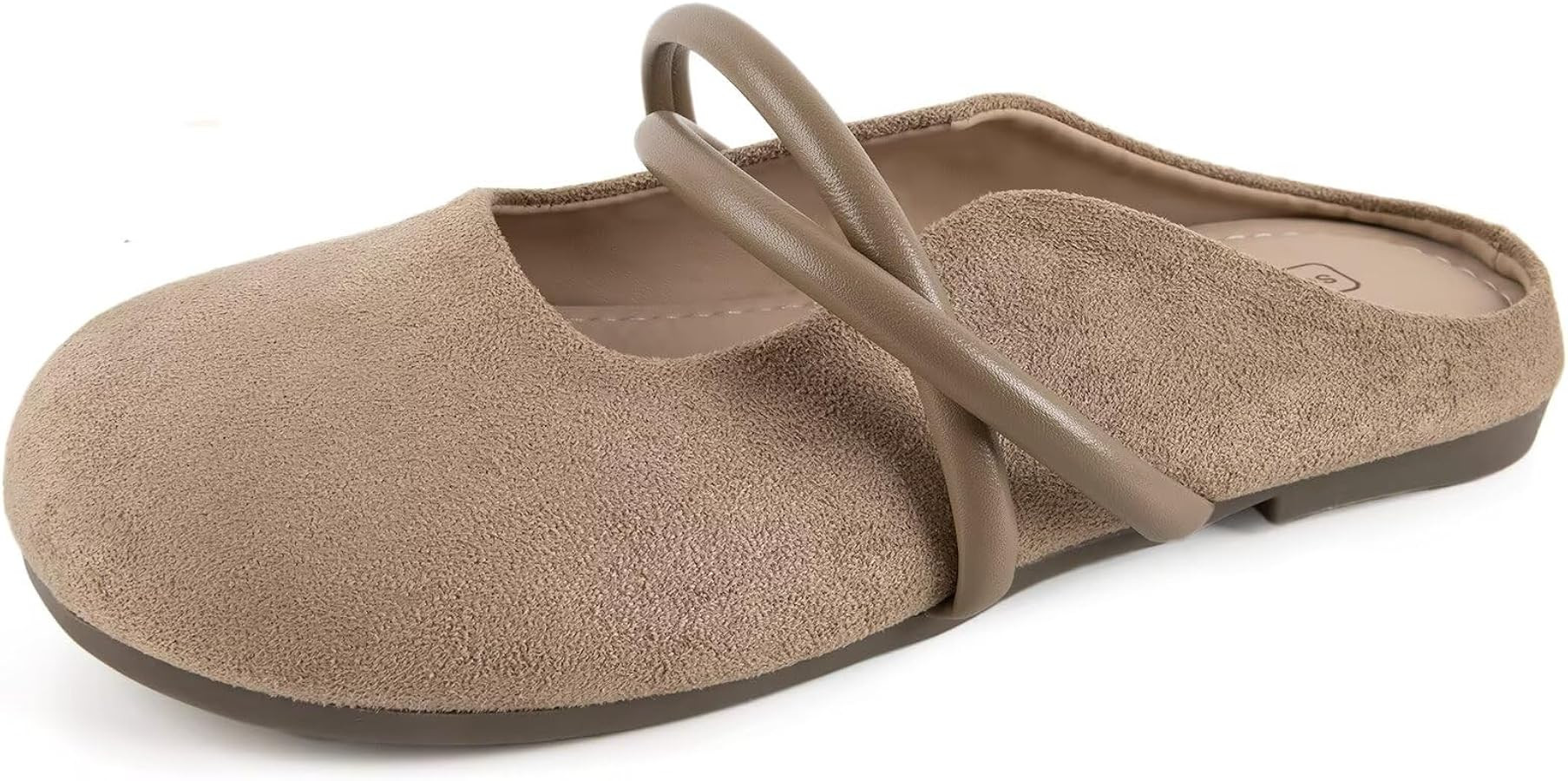 Womens Mary Jane Flats,Slip on Non-Slip Slippers with Closed Toe,Female Lady Girl Summer Walking ... | Amazon (US)