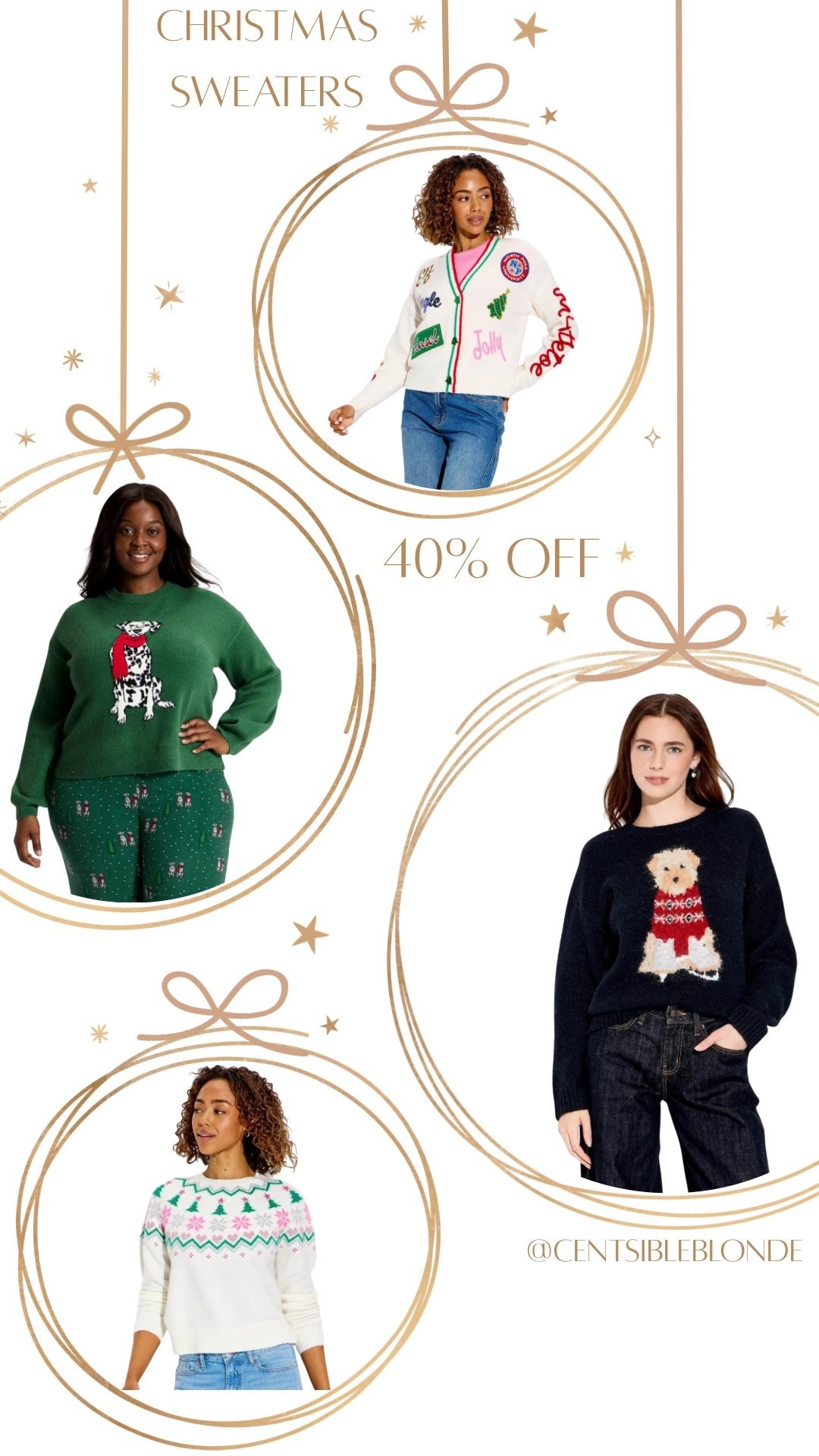 40% off Target sale, Christmas sweater, Target sweater, bear sweater, dog sweater, Christmas cardigan

#LTKFindsUnder50 #LTKSaleAlert #LTKHoliday