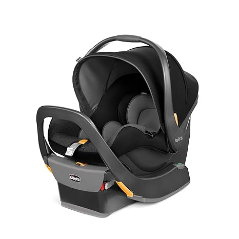 Chicco KeyFit 35 Zip ClearTex Infant Car Seat - Obsidian | Black | Amazon (US)