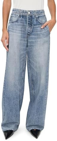 rag & Bone Women's Rb Miramar Terry Wide Leg Pants, Scrlt, S at Amazon Women’s Clothing store | Amazon (US)