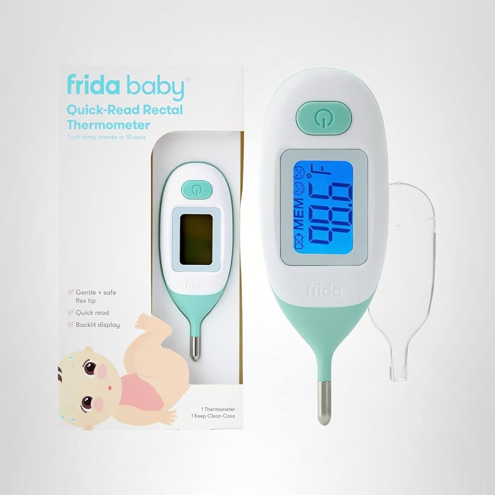 Frida Baby Rectal Thermometer for Babies, Digital Fever Thermometer for Babies, Newborns & Infant... | Amazon (US)
