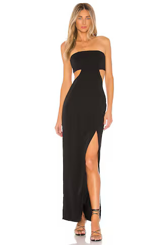 superdown Paola Maxi Dress in Black from Revolve.com | Revolve Clothing (Global)