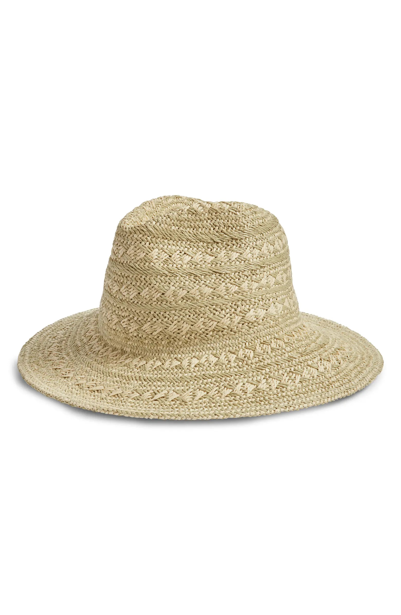 Deco Weave Straw Panama Hat | Nordstrom