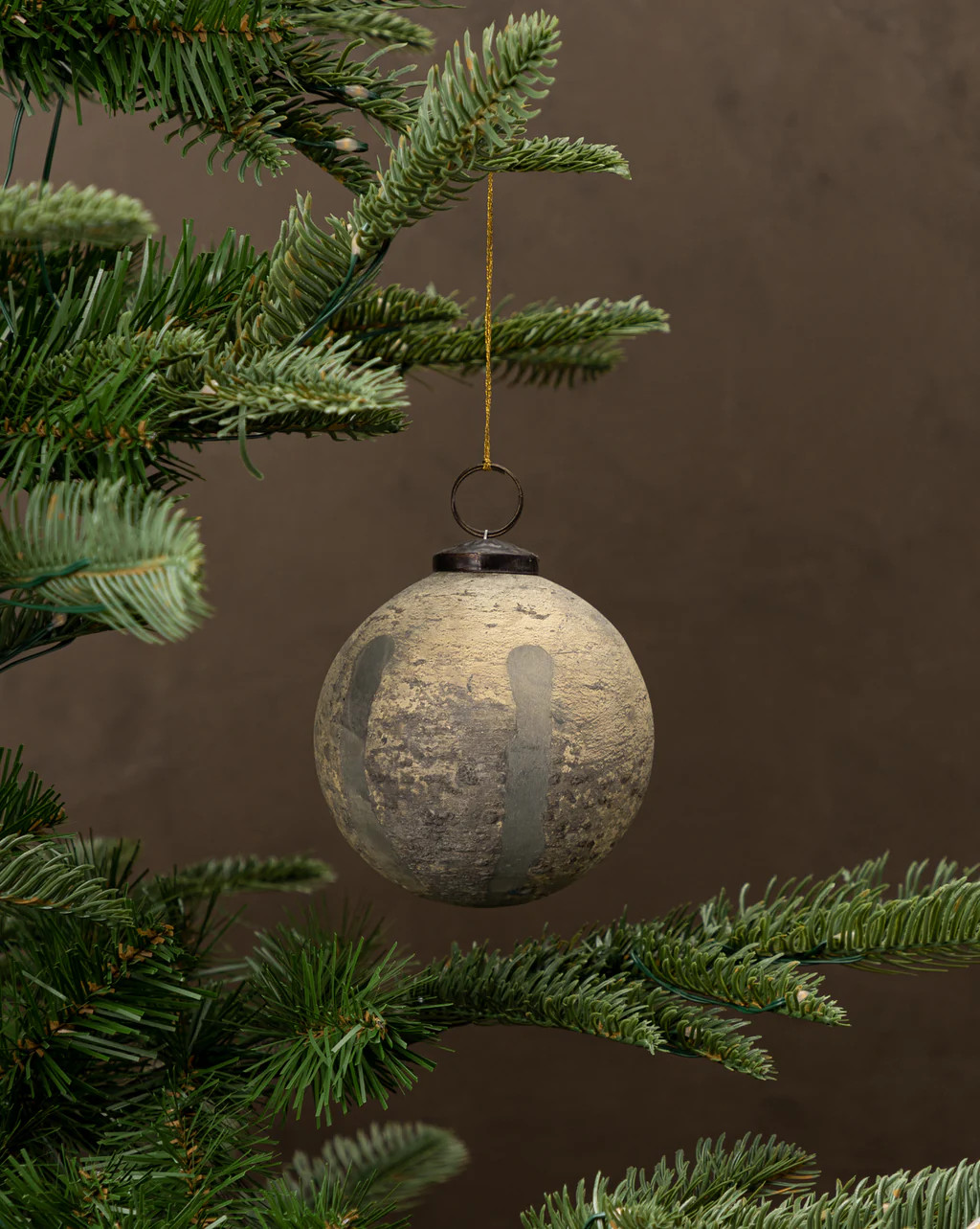 Distressed Glass Ornament | McGee & Co.