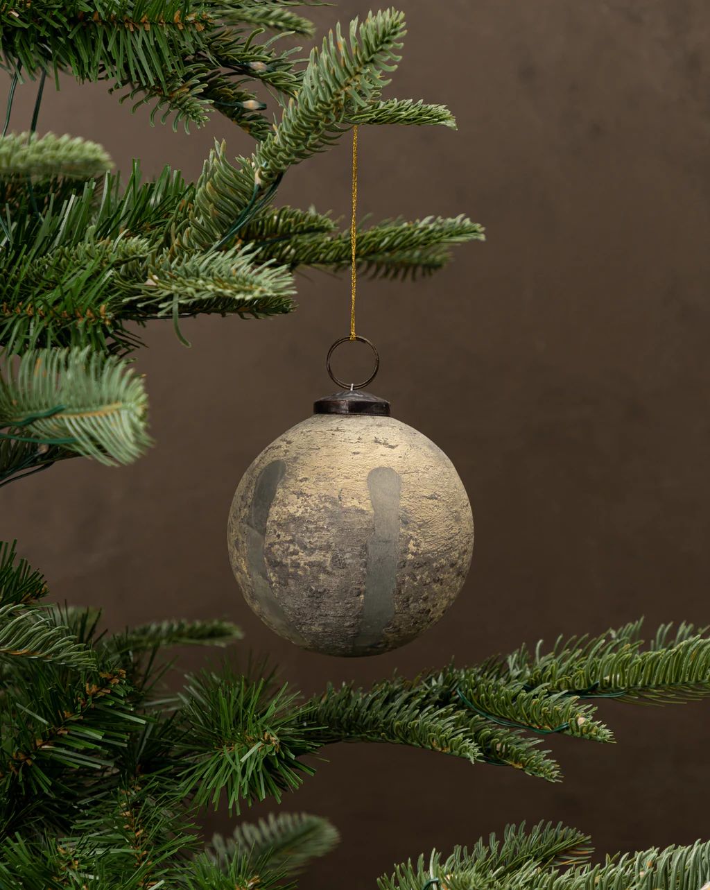 Distressed Glass Ornament | McGee & Co.