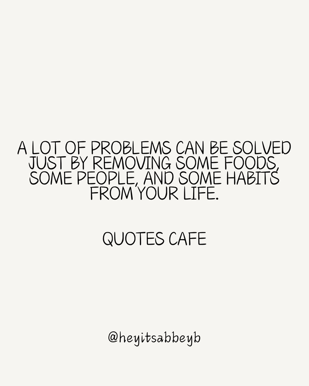 That's the truth right there. Do a quick life clean and see what comes of it.








#quote #quotes #quoteoftheday #quotess #motivationalquotes #dailyquotes #dailyquote #dailyquotesforyou #quotesaboutlife #quotestoliveby #quotestagram #quotesdaily #quotesdailylife  

 #LTKstorytime #LTKU #LTKFindsUnder50