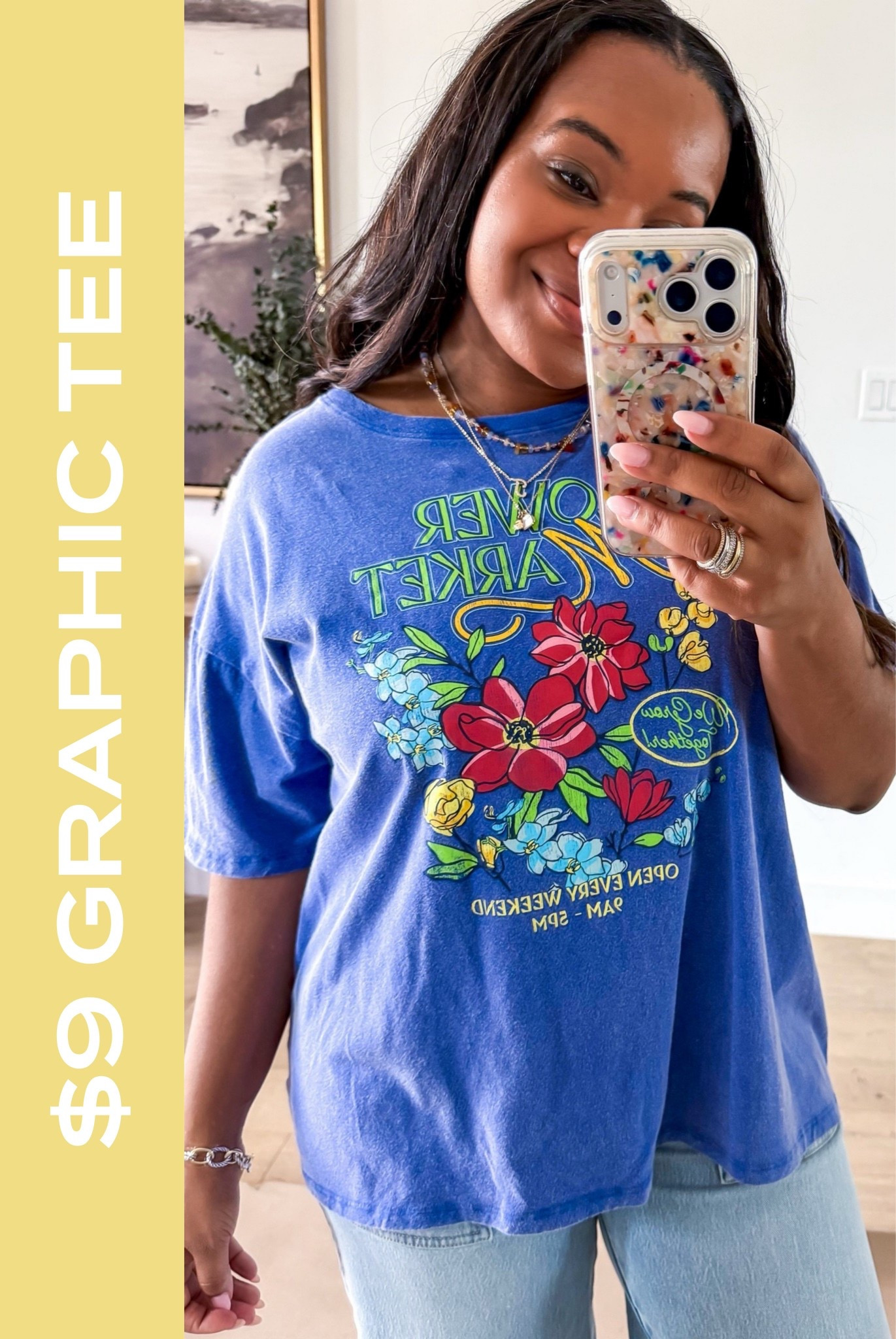 Need these $9 graphic tees in every color! 

#LTKootd #LTKMidsize #LTKgrwm