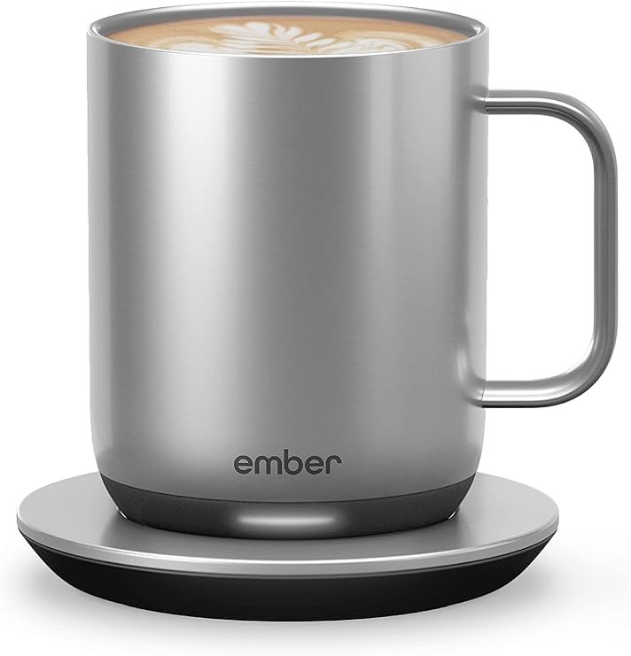 Ember Temperature Control Smart Mug 2, 10 Oz, App-Controlled Heated Coffee Mug with 80 Min Batter... | Amazon (US)