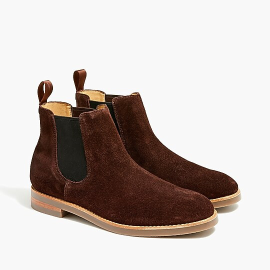 Suede chelsea boot | J.Crew Factory