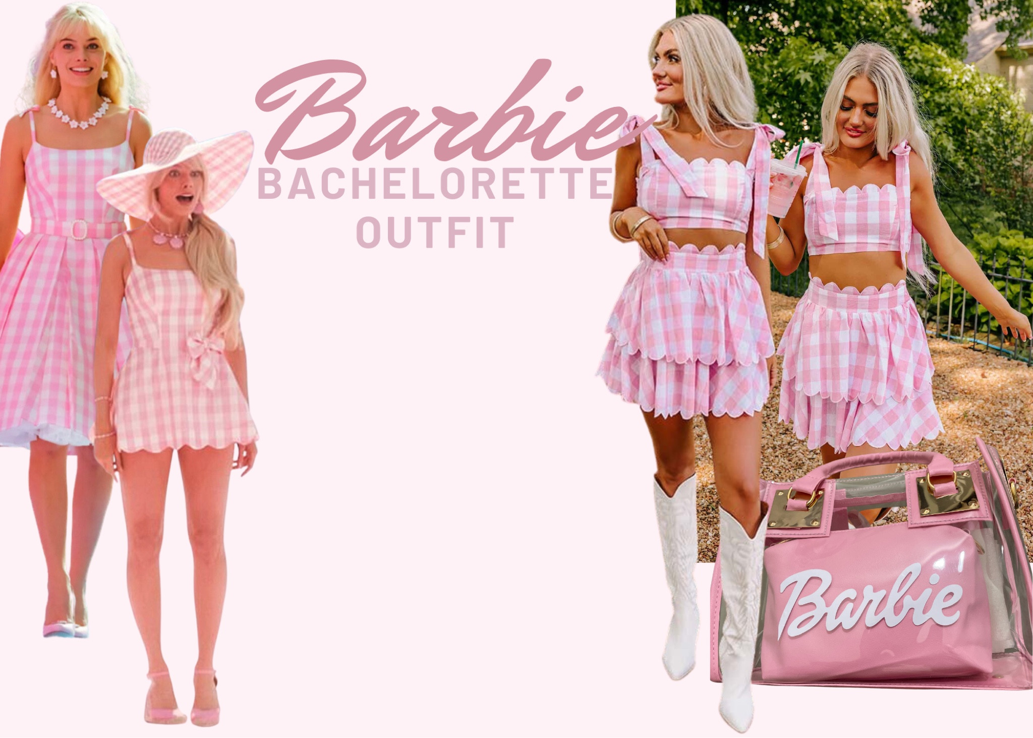 So excited to wear my Margot Robbie as Barbie inspired outfit for my bachelorette party! 


#LTKunder100 #LTKwedding #LTKstyletip