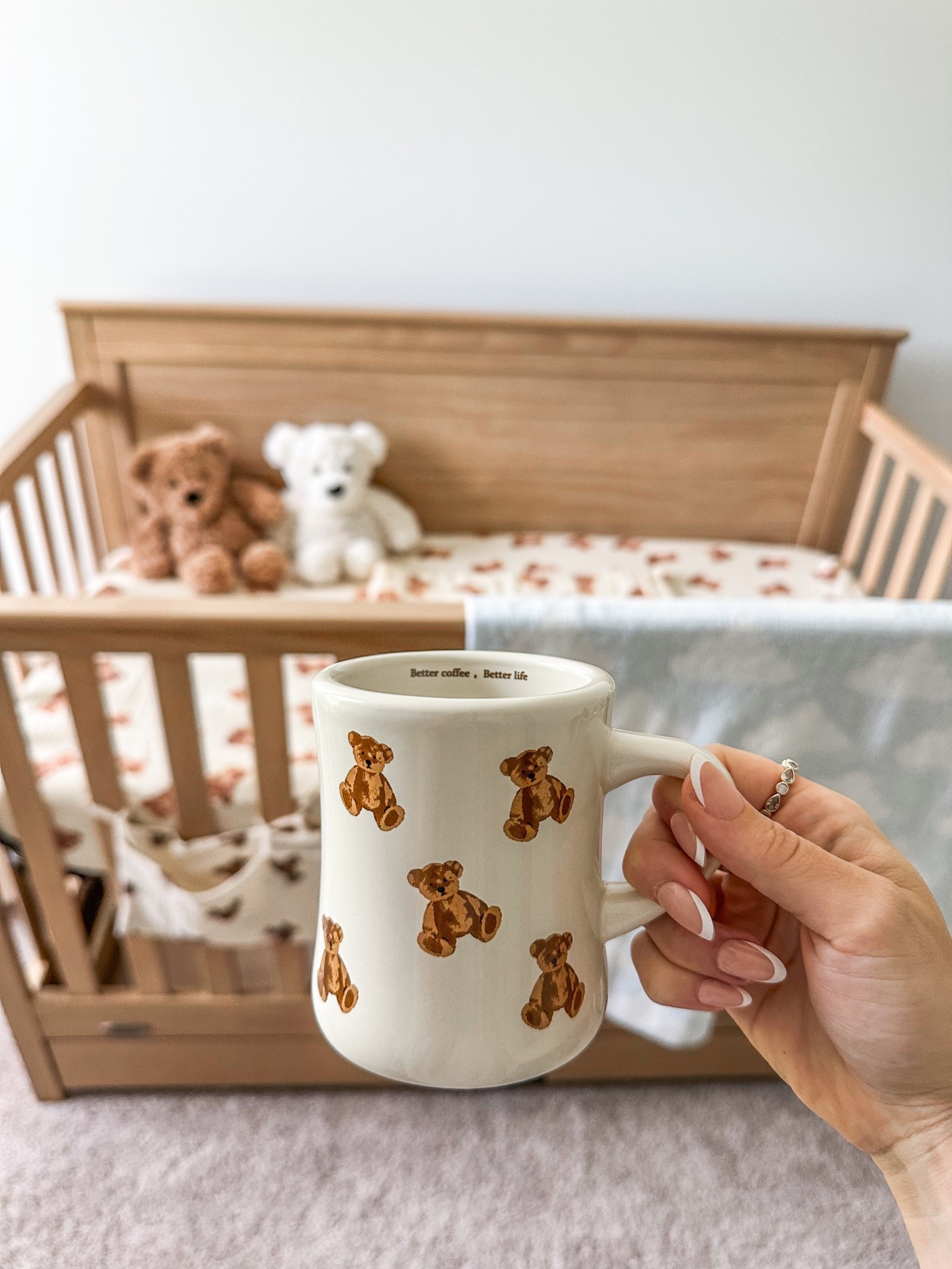 Teddy bear nursery teddy bear mug 

#LTKBump #LTKBaby #LTKFamily