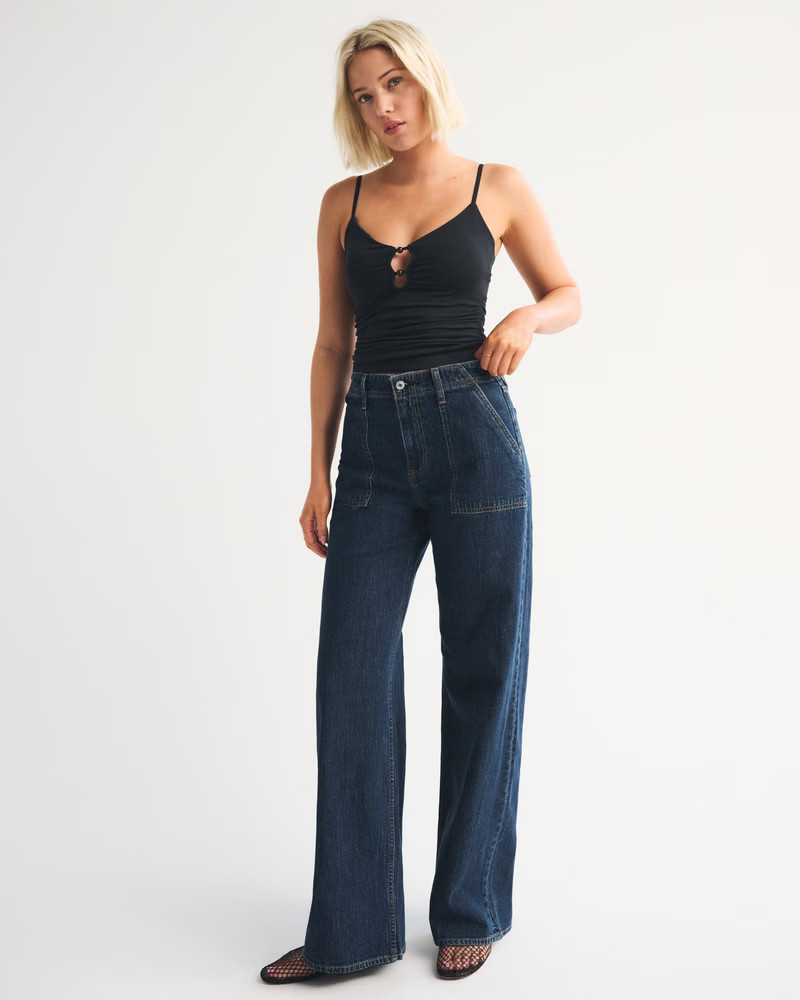High Rise 90s Relaxed Jean | Abercrombie & Fitch (US)