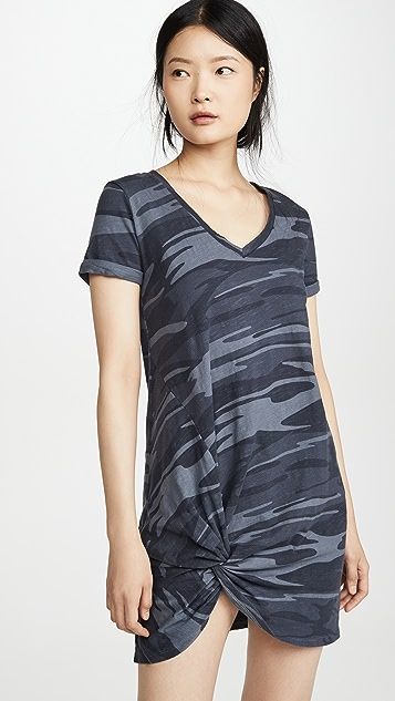 Side Knot Camo Dress | Shopbop