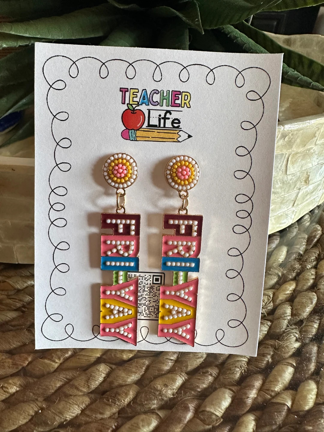 Fri-Yay Sparkling Rainbow Earrings | Etsy (US)