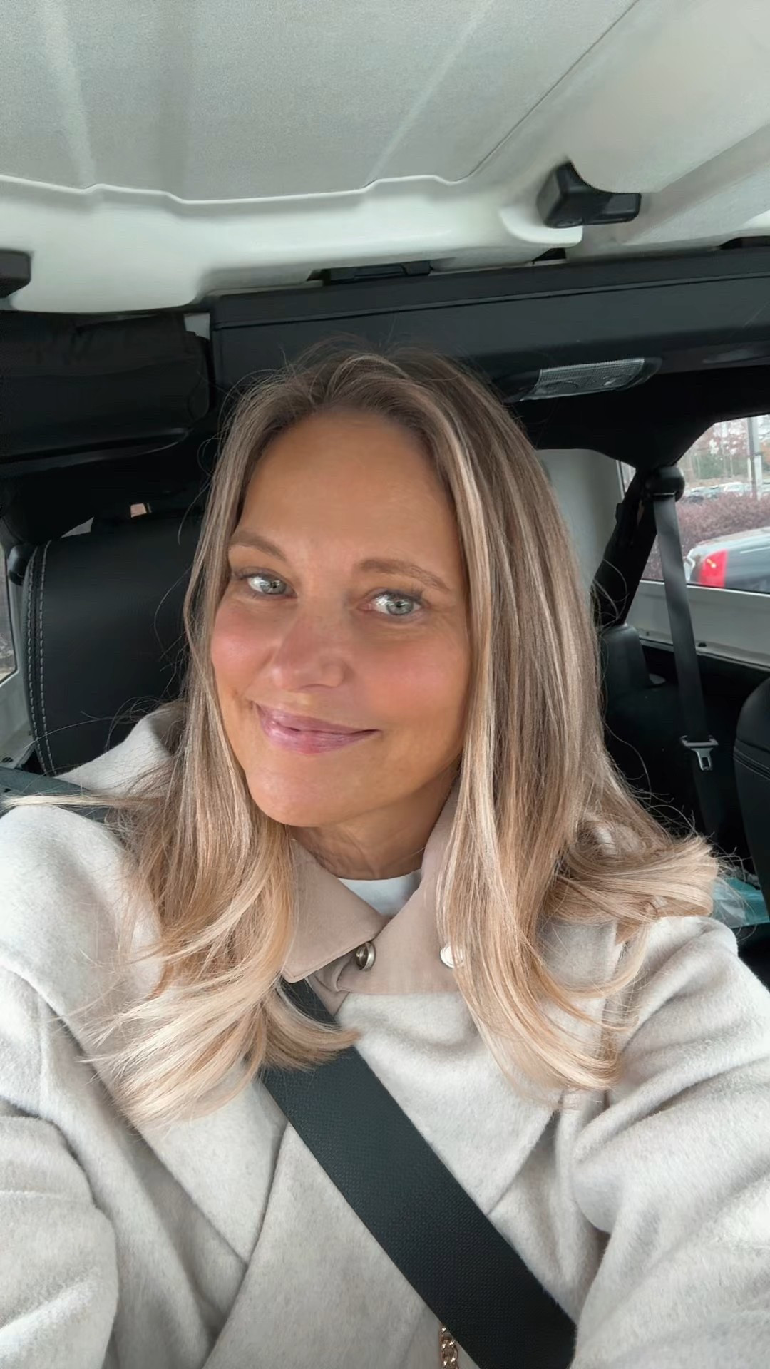 Ever been hit in a parking lot? Did they leave a note? Nobody told me.

#LTKOver40 #LTKStyleTip