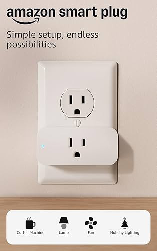 Amazon Smart Plug | Works with Alexa | Simple setup, endless possibilities | Amazon (US)