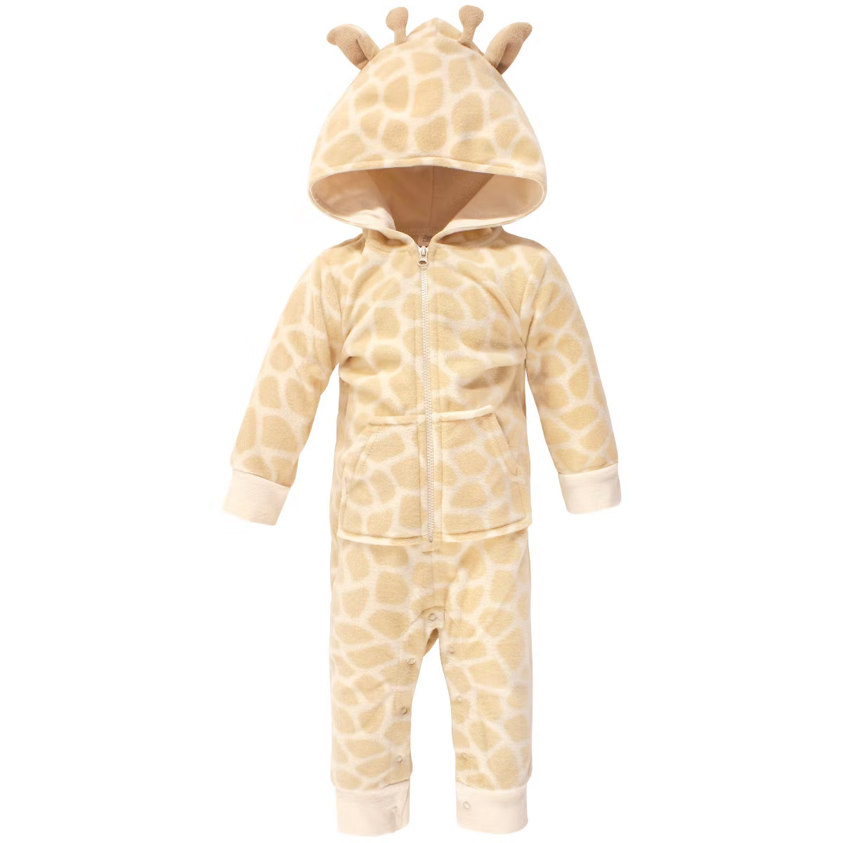 Hudson Baby Infant Fleece Jumpsuits, Coveralls, and Playsuits 1pk, Giraffe | Target
