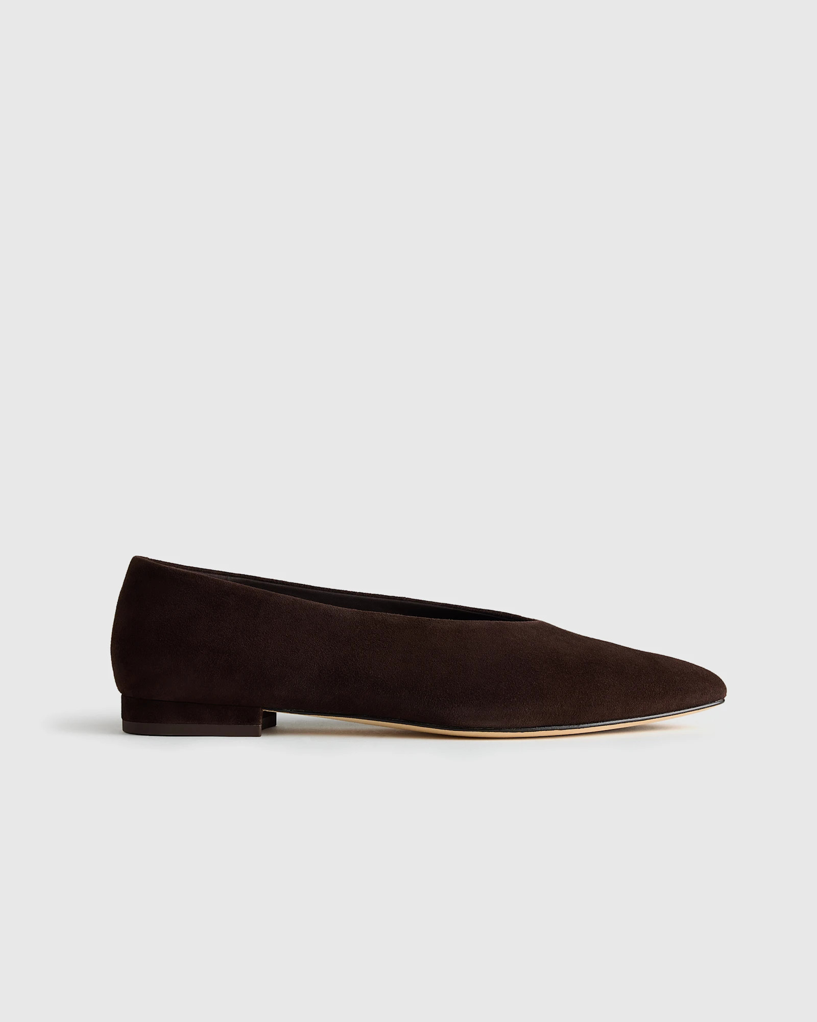 Italian Leather Pointed Toe Flat | Quince
