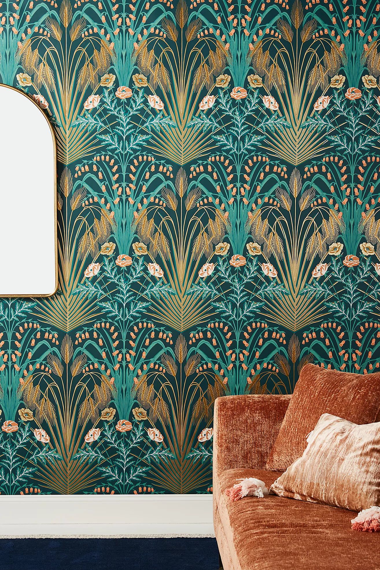 Cole & Son Blue Bell Wallpaper | Anthropologie (US)