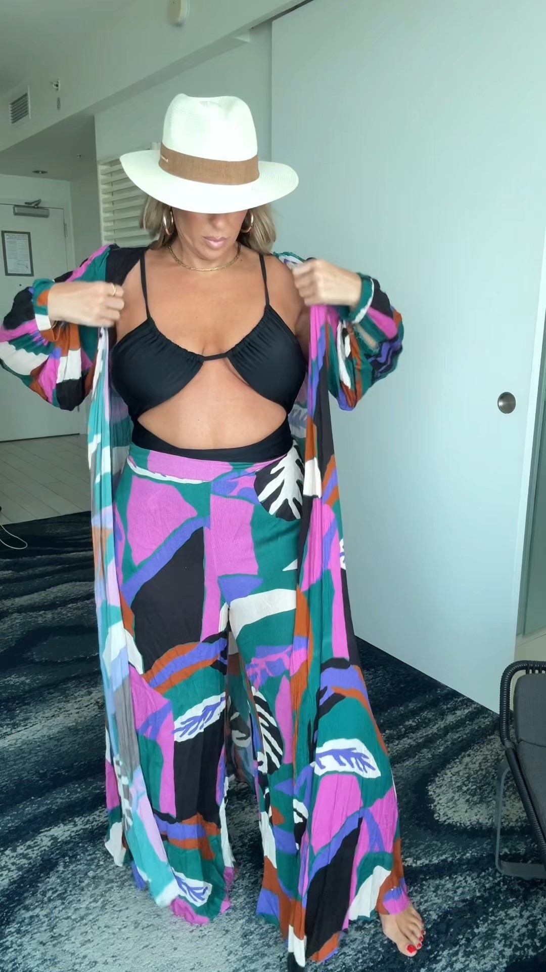 swimsuit XL
pants L
kimono xl

#LTKMidsize #LTKStyleTip #LTKSummerEdit