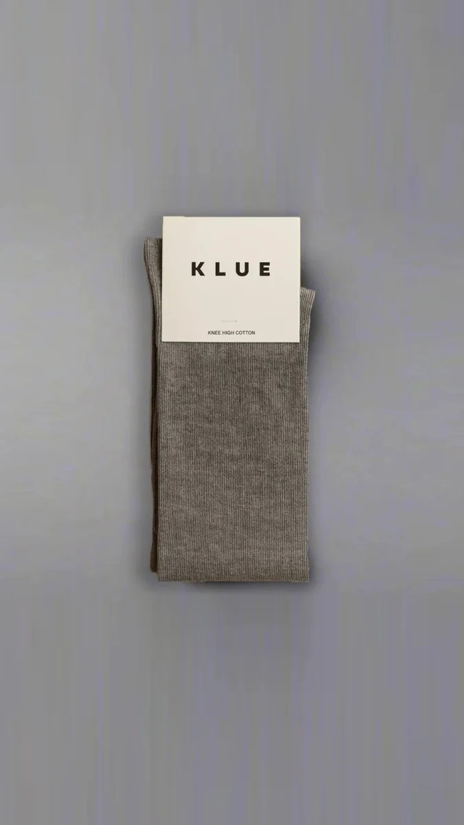 Knee High Sock [Grey] | EITHER/OR