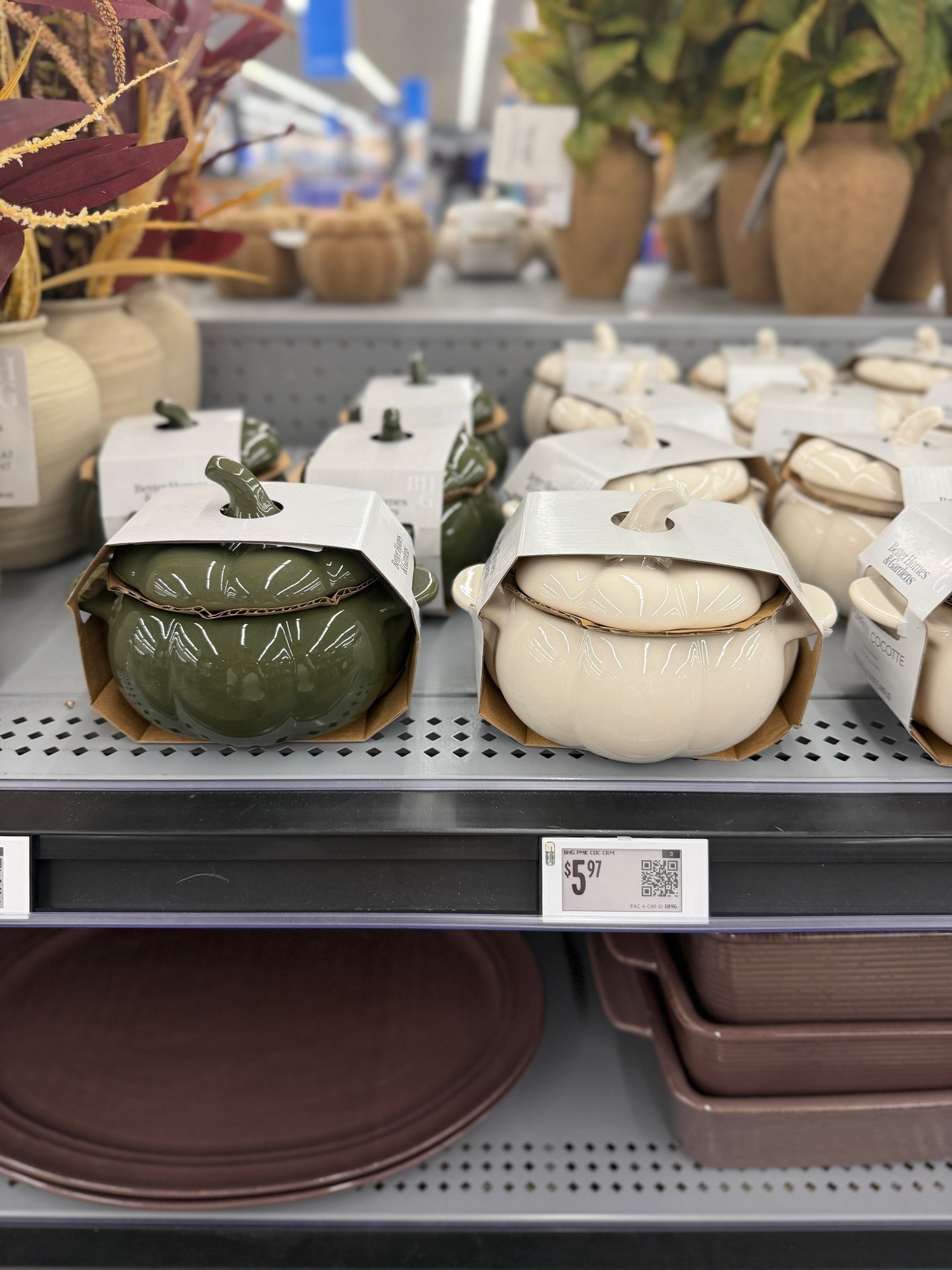 Mini pumpkin cocotte from Walmart! These always sell out so fast 😅 Pretty to display on your counter or kitchen shelves.

#LTKHome #LTKSeasonal