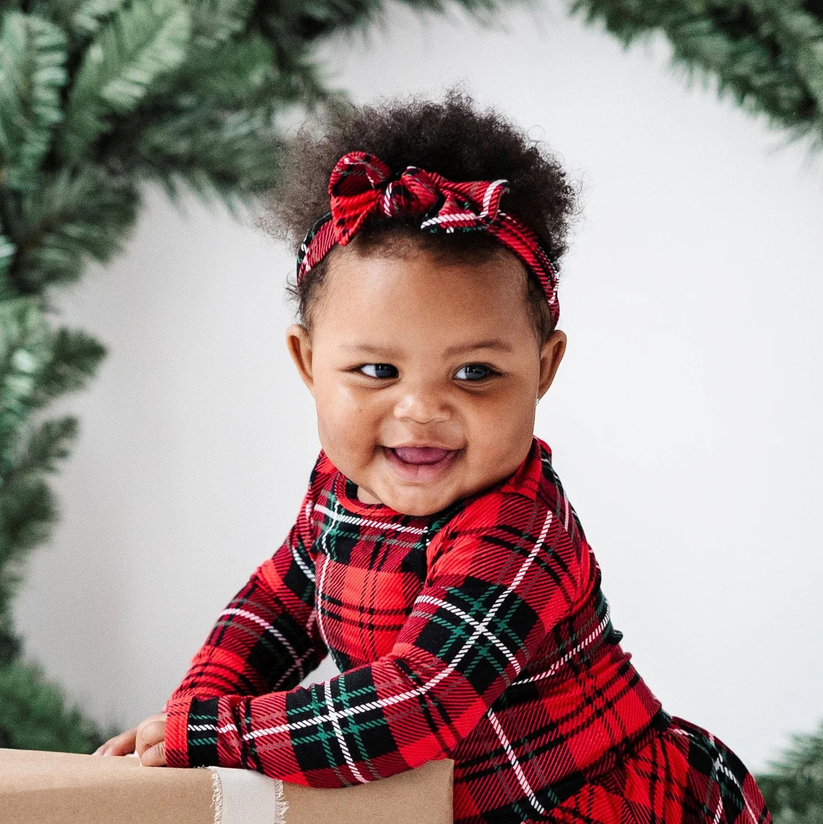 You Plaid Me At Hello Headwrap | Bums & Roses