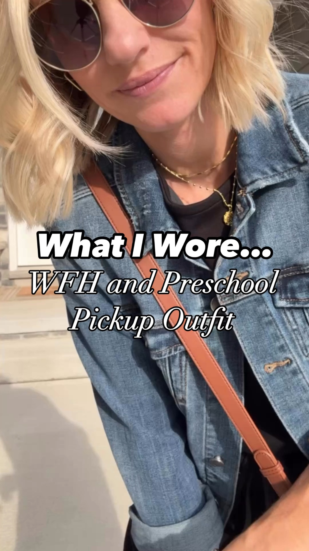 What I wore today while working from home then heading to preschool pickup! 
Jumpsuit- small
Jacket- linked similarr

#LTKStyleTip #LTKSeasonal #LTKOver40