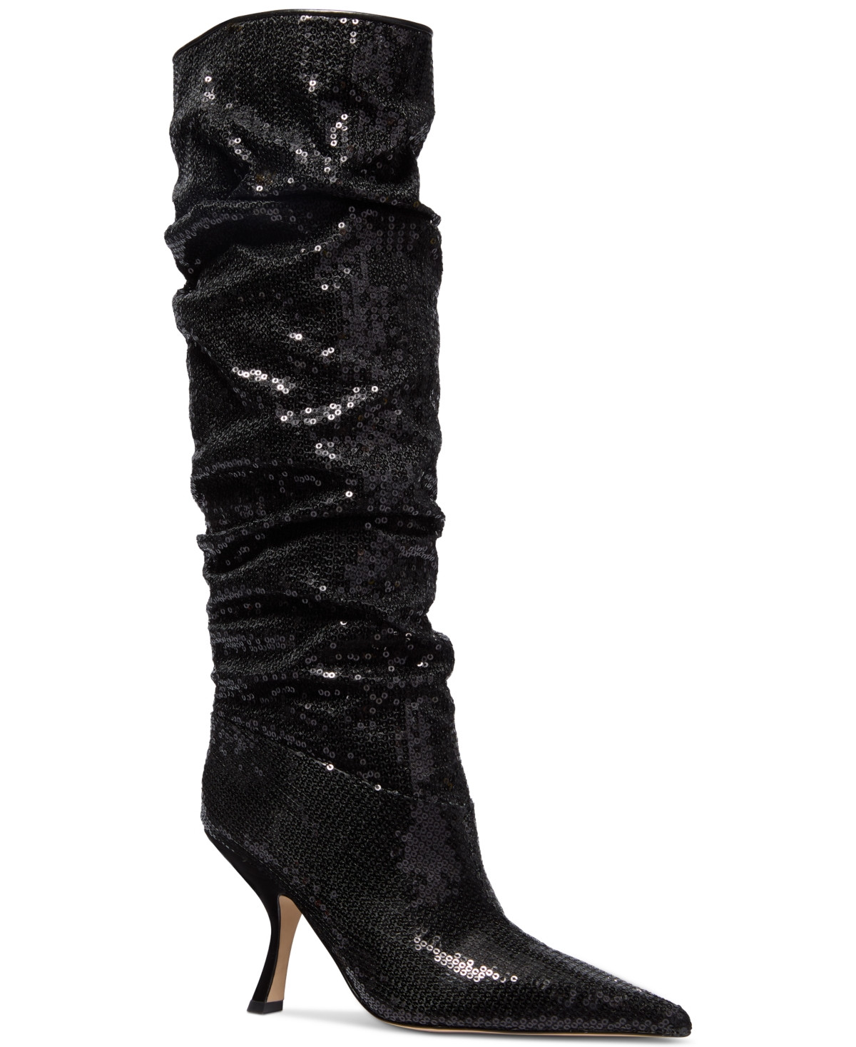 Michael Michael Kors Women's Luna Slouch Boots - Black | Macy's