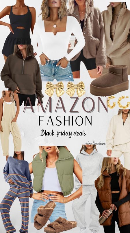 Amazon Fashion BF Deals 🤍













Amazon, Amazon fashion, fashion trends 

#LTKHoliday #LTKCyberWeek #LTKGiftGuide