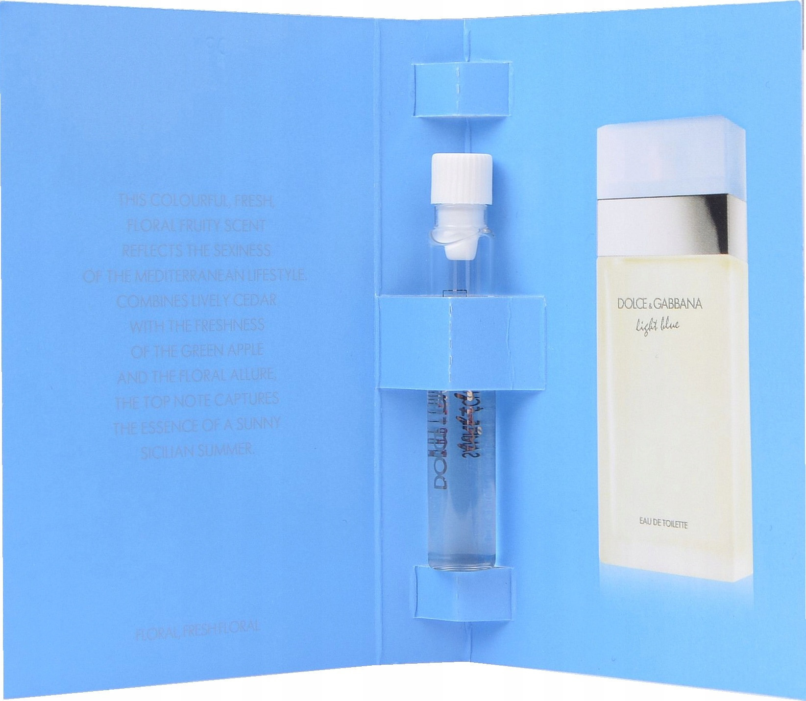 Dolce And Gabbana Ladies Light Blue EDT 0.05 oz Fragrances 8057971183395 | Jomashop.com & JomaDeals.com