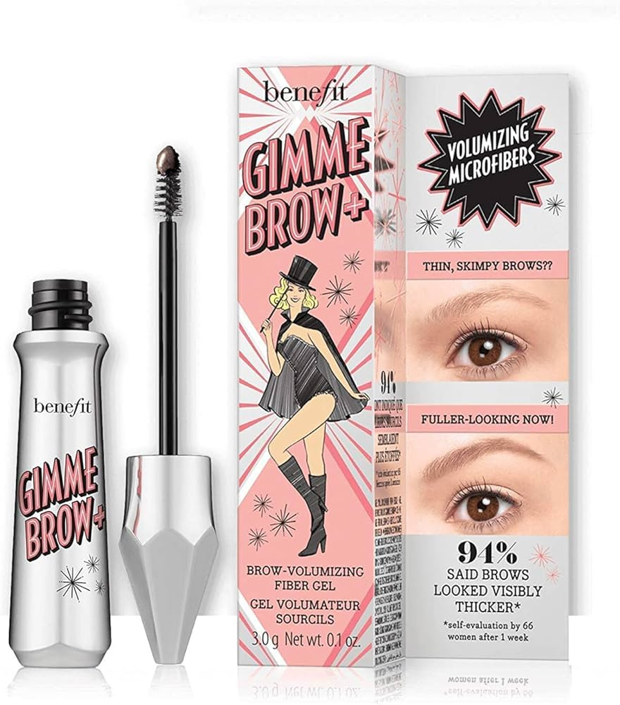 Benefit Gimme Brow Volumizing Fiber Gel # 3 Medium Neutral 0.1 Ounce | Amazon (US)