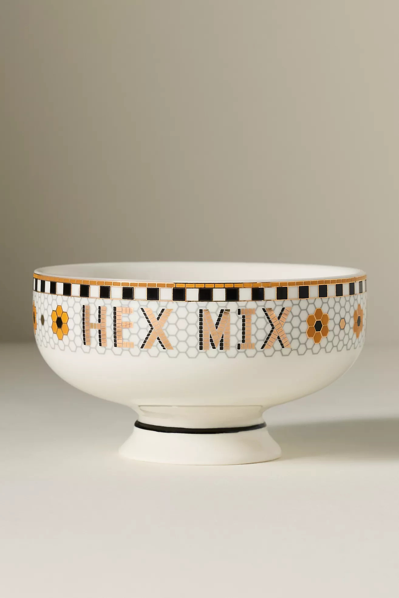 Bistro Tile Stoneware Nut Bowl: Halloween Edition | Anthropologie (US)