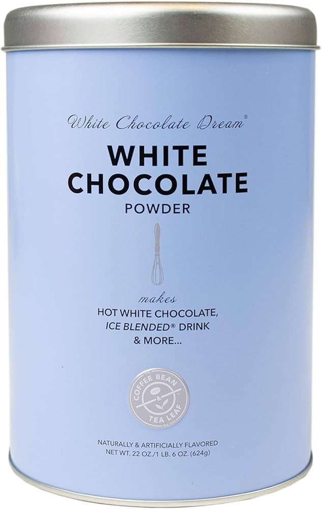 The Coffee Bean & Tea Leaf, White Chocolate Powder, Coffee and Drink Powdered Creamer, 22 Ounce C... | Amazon (US)