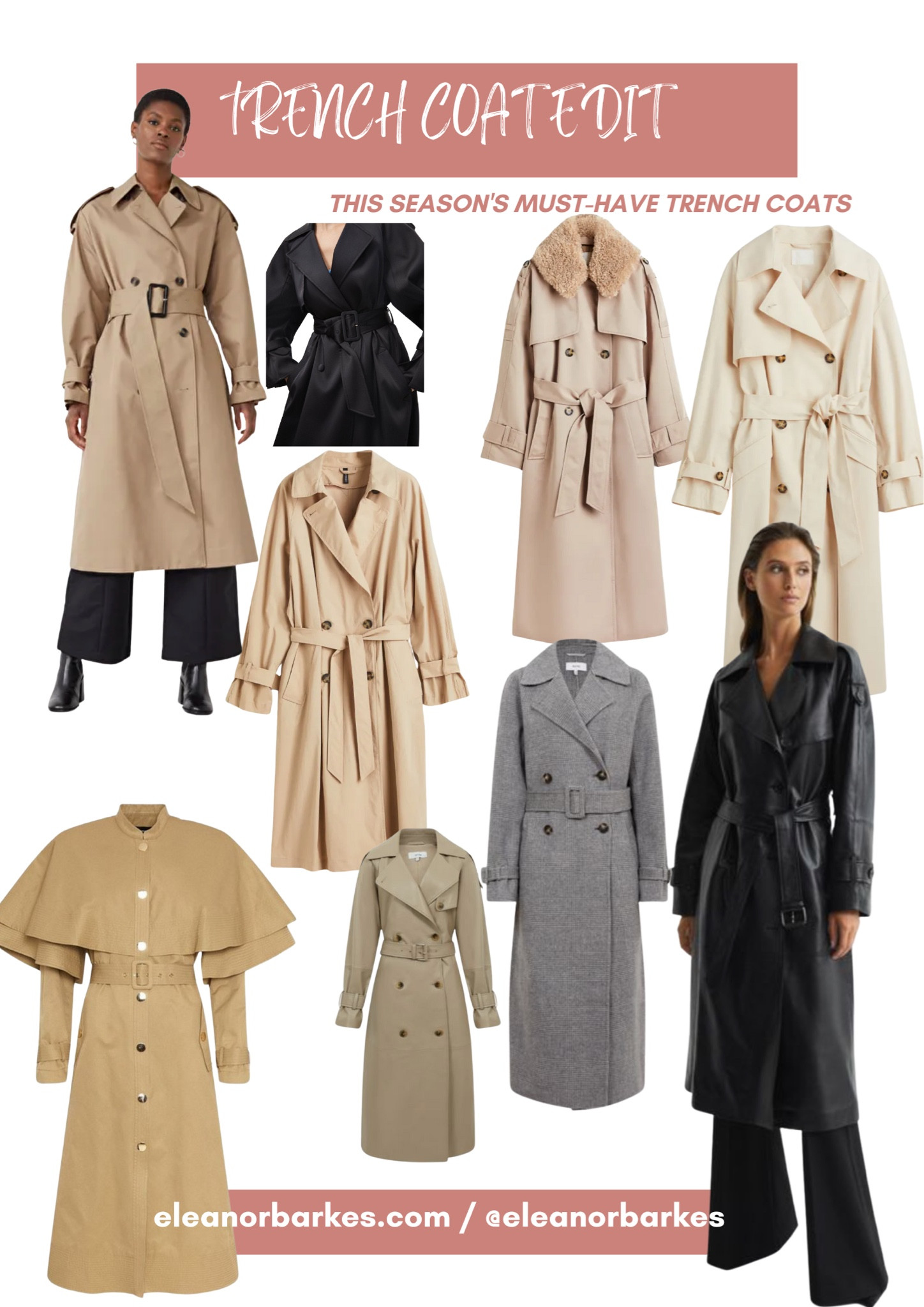 Trench Coats for Autumn / Fall 

#LTKSeasonal #LTKstyletip #LTKeurope